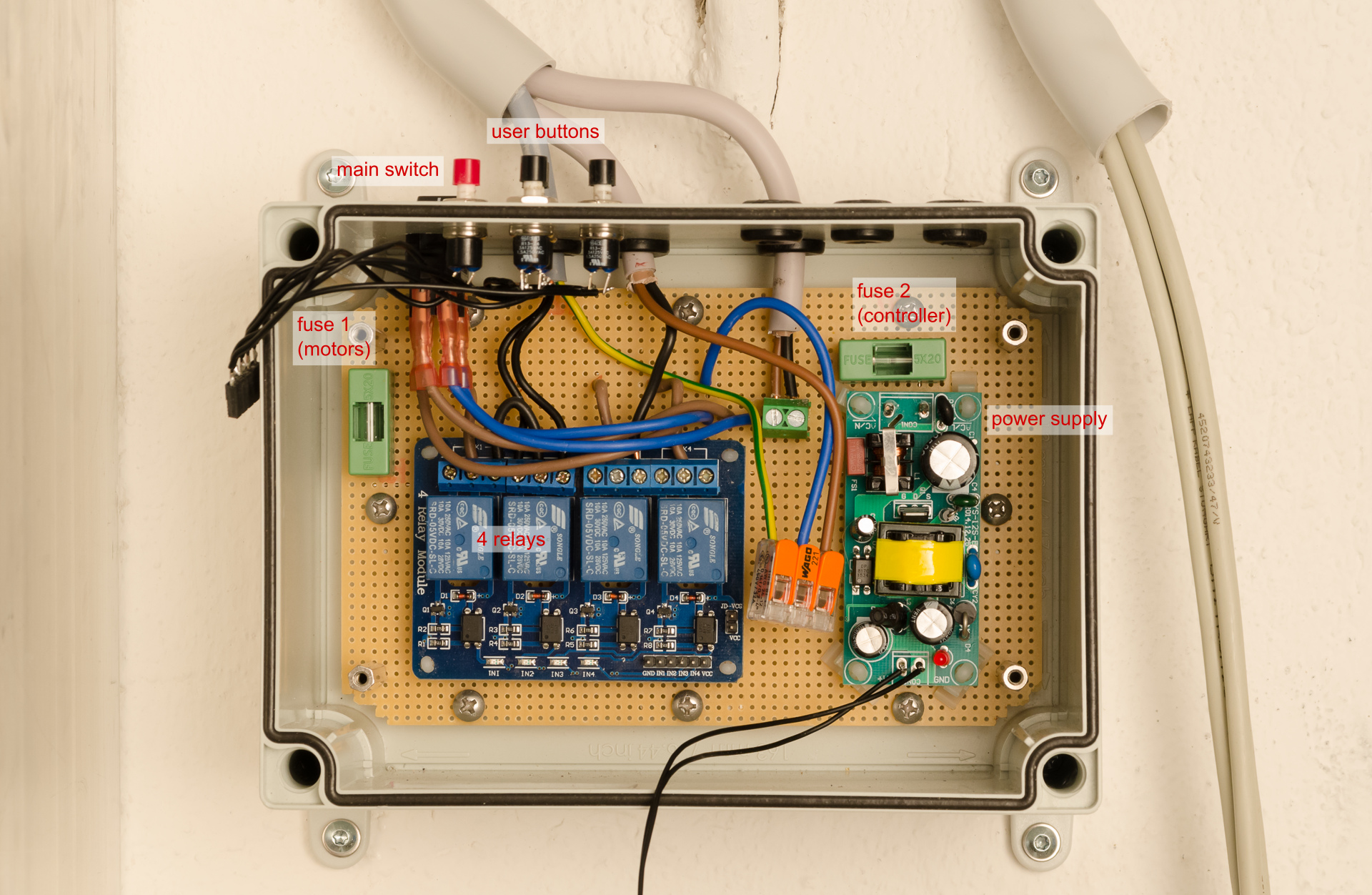 Controller: high voltage board